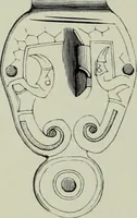 An illustration from Die altgermanische thierornamentik; typologische studie über germanische metallgegenstände aus dem IV. bis IX. jahrhundert, nebst einer studie über irische ornamentik (1904)