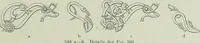 An illustration from Die altgermanische thierornamentik; typologische studie über germanische metallgegenstände aus dem IV. bis IX. jahrhundert, nebst einer studie über irische ornamentik (1904)