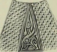 An illustration from Die altgermanische thierornamentik; typologische studie über germanische metallgegenstände aus dem IV. bis IX. jahrhundert, nebst einer studie über irische ornamentik (1904)
