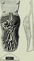 An illustration from Die altgermanische thierornamentik; typologische studie über germanische metallgegenstände aus dem IV. bis IX. jahrhundert, nebst einer studie über irische ornamentik (1904)