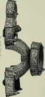 An illustration from Die altgermanische thierornamentik; typologische studie über germanische metallgegenstände aus dem IV. bis IX. jahrhundert, nebst einer studie über irische ornamentik (1904)