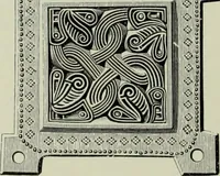 An illustration from Die altgermanische thierornamentik; typologische studie über germanische metallgegenstände aus dem IV. bis IX. jahrhundert, nebst einer studie über irische ornamentik (1904)