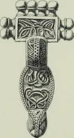 An illustration from Die altgermanische thierornamentik; typologische studie über germanische metallgegenstände aus dem IV. bis IX. jahrhundert, nebst einer studie über irische ornamentik (1904)