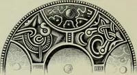 An illustration from Die altgermanische thierornamentik; typologische studie über germanische metallgegenstände aus dem IV. bis IX. jahrhundert, nebst einer studie über irische ornamentik (1904)