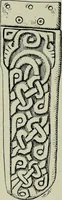 An illustration from Die altgermanische thierornamentik; typologische studie über germanische metallgegenstände aus dem IV. bis IX. jahrhundert, nebst einer studie über irische ornamentik (1904)