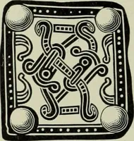 An illustration from Die altgermanische thierornamentik; typologische studie über germanische metallgegenstände aus dem IV. bis IX. jahrhundert, nebst einer studie über irische ornamentik (1904)