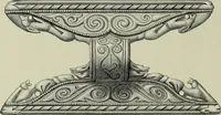 An illustration from Die altgermanische thierornamentik; typologische studie über germanische metallgegenstände aus dem IV. bis IX. jahrhundert, nebst einer studie über irische ornamentik (1904)