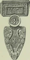 An illustration from Die altgermanische thierornamentik; typologische studie über germanische metallgegenstände aus dem IV. bis IX. jahrhundert, nebst einer studie über irische ornamentik (1904)