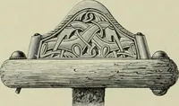 An illustration from Die altgermanische thierornamentik; typologische studie über germanische metallgegenstände aus dem IV. bis IX. jahrhundert, nebst einer studie über irische ornamentik (1904)