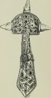 An illustration from Die altgermanische thierornamentik; typologische studie über germanische metallgegenstände aus dem IV. bis IX. jahrhundert, nebst einer studie über irische ornamentik (1904)