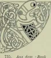 An illustration from Die altgermanische thierornamentik; typologische studie über germanische metallgegenstände aus dem IV. bis IX. jahrhundert, nebst einer studie über irische ornamentik (1904)