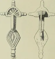 An illustration from Die altgermanische thierornamentik; typologische studie über germanische metallgegenstände aus dem IV. bis IX. jahrhundert, nebst einer studie über irische ornamentik (1904)