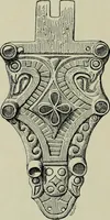 An illustration from Die altgermanische thierornamentik; typologische studie über germanische metallgegenstände aus dem IV. bis IX. jahrhundert, nebst einer studie über irische ornamentik (1904)