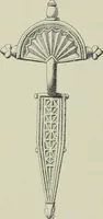 An illustration from Die altgermanische thierornamentik; typologische studie über germanische metallgegenstände aus dem IV. bis IX. jahrhundert, nebst einer studie über irische ornamentik (1904)