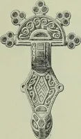 An illustration from Die altgermanische thierornamentik; typologische studie über germanische metallgegenstände aus dem IV. bis IX. jahrhundert, nebst einer studie über irische ornamentik (1904)