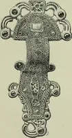 An illustration from Die altgermanische thierornamentik; typologische studie über germanische metallgegenstände aus dem IV. bis IX. jahrhundert, nebst einer studie über irische ornamentik (1904)