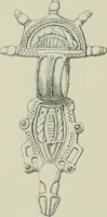 An illustration from Die altgermanische thierornamentik; typologische studie über germanische metallgegenstände aus dem IV. bis IX. jahrhundert, nebst einer studie über irische ornamentik (1904)