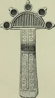 An illustration from Die altgermanische thierornamentik; typologische studie über germanische metallgegenstände aus dem IV. bis IX. jahrhundert, nebst einer studie über irische ornamentik (1904)