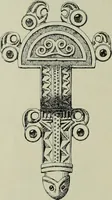 An illustration from Die altgermanische thierornamentik; typologische studie über germanische metallgegenstände aus dem IV. bis IX. jahrhundert, nebst einer studie über irische ornamentik (1904)