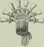 An illustration from Die altgermanische thierornamentik; typologische studie über germanische metallgegenstände aus dem IV. bis IX. jahrhundert, nebst einer studie über irische ornamentik (1904)