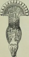 An illustration from Die altgermanische thierornamentik; typologische studie über germanische metallgegenstände aus dem IV. bis IX. jahrhundert, nebst einer studie über irische ornamentik (1904)