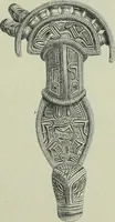 An illustration from Die altgermanische thierornamentik; typologische studie über germanische metallgegenstände aus dem IV. bis IX. jahrhundert, nebst einer studie über irische ornamentik (1904)