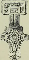 An illustration from Die altgermanische thierornamentik; typologische studie über germanische metallgegenstände aus dem IV. bis IX. jahrhundert, nebst einer studie über irische ornamentik (1904)