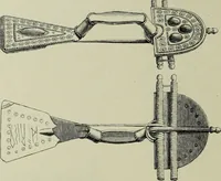 An illustration from Die altgermanische thierornamentik; typologische studie über germanische metallgegenstände aus dem IV. bis IX. jahrhundert, nebst einer studie über irische ornamentik (1904)