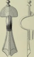 An illustration from Die altgermanische thierornamentik; typologische studie über germanische metallgegenstände aus dem IV. bis IX. jahrhundert, nebst einer studie über irische ornamentik (1904)