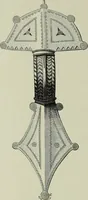 An illustration from Die altgermanische thierornamentik; typologische studie über germanische metallgegenstände aus dem IV. bis IX. jahrhundert, nebst einer studie über irische ornamentik (1904)
