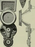 An illustration from Die altgermanische thierornamentik; typologische studie über germanische metallgegenstände aus dem IV. bis IX. jahrhundert, nebst einer studie über irische ornamentik (1904)