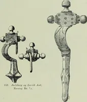 An illustration from Die altgermanische thierornamentik; typologische studie über germanische metallgegenstände aus dem IV. bis IX. jahrhundert, nebst einer studie über irische ornamentik (1904)