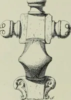 An illustration from Die altgermanische thierornamentik; typologische studie über germanische metallgegenstände aus dem IV. bis IX. jahrhundert, nebst einer studie über irische ornamentik (1904)