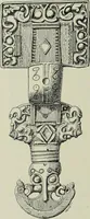 An illustration from Die altgermanische thierornamentik; typologische studie über germanische metallgegenstände aus dem IV. bis IX. jahrhundert, nebst einer studie über irische ornamentik (1904)
