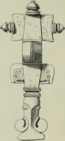 An illustration from Die altgermanische thierornamentik; typologische studie über germanische metallgegenstände aus dem IV. bis IX. jahrhundert, nebst einer studie über irische ornamentik (1904)
