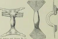 An illustration from Die altgermanische thierornamentik; typologische studie über germanische metallgegenstände aus dem IV. bis IX. jahrhundert, nebst einer studie über irische ornamentik (1904)