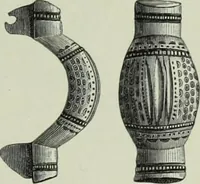 An illustration from Die altgermanische thierornamentik; typologische studie über germanische metallgegenstände aus dem IV. bis IX. jahrhundert, nebst einer studie über irische ornamentik (1904)