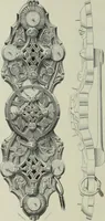 An illustration from Die altgermanische thierornamentik; typologische studie über germanische metallgegenstände aus dem IV. bis IX. jahrhundert, nebst einer studie über irische ornamentik (1904)