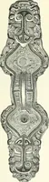 An illustration from Die altgermanische Thierornamentik : typologische Studie über germanische Metallgegenstände aus dem IV. bis IX. Jahrhundert, nebst einer Studie über irische Ornamentik (1904)