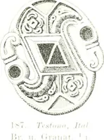 Picture 113 of 382 from Die altgermanische Thierornamentik : typologische Studie über germanische Metallgegenstände aus dem IV. bis IX. Jahrhundert, nebst einer Studie über irische Ornamentik (1904), leaf 104
