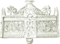 An illustration from Die altgermanische Thierornamentik : typologische Studie über germanische Metallgegenstände aus dem IV. bis IX. Jahrhundert, nebst einer Studie über irische Ornamentik (1904)