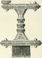 An illustration from Die altgermanische Thierornamentik : typologische Studie über germanische Metallgegenstände aus dem IV. bis IX. Jahrhundert, nebst einer Studie über irische Ornamentik (1904)