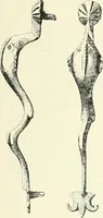 An illustration from Die altgermanische Thierornamentik : typologische Studie über germanische Metallgegenstände aus dem IV. bis IX. Jahrhundert, nebst einer Studie über irische Ornamentik (1904)