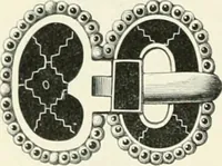 An illustration from Die altgermanische Thierornamentik : typologische Studie über germanische Metallgegenstände aus dem IV. bis IX. Jahrhundert, nebst einer Studie über irische Ornamentik (1904)