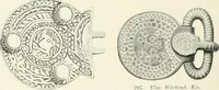 An illustration from Die altgermanische Thierornamentik : typologische Studie über germanische Metallgegenstände aus dem IV. bis IX. Jahrhundert, nebst einer Studie über irische Ornamentik (1904)