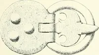 An illustration from Die altgermanische Thierornamentik : typologische Studie über germanische Metallgegenstände aus dem IV. bis IX. Jahrhundert, nebst einer Studie über irische Ornamentik (1904)