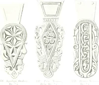 An illustration from Die altgermanische Thierornamentik : typologische Studie über germanische Metallgegenstände aus dem IV. bis IX. Jahrhundert, nebst einer Studie über irische Ornamentik (1904)
