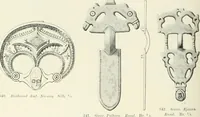 Picture 174 of 382 from Die altgermanische Thierornamentik : typologische Studie über germanische Metallgegenstände aus dem IV. bis IX. Jahrhundert, nebst einer Studie über irische Ornamentik (1904), leaf 147