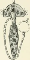 Picture 183 of 382 from Die altgermanische Thierornamentik : typologische Studie über germanische Metallgegenstände aus dem IV. bis IX. Jahrhundert, nebst einer Studie über irische Ornamentik (1904), leaf 161