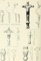 An illustration from Die altgermanische Thierornamentik : typologische Studie über germanische Metallgegenstände aus dem IV. bis IX. Jahrhundert, nebst einer Studie über irische Ornamentik (1904)